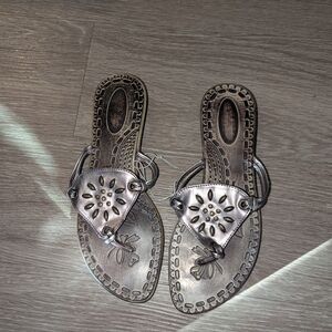 Women's Silver Sandals